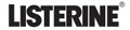 LISTERINE